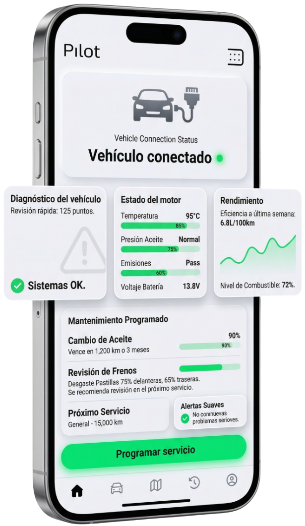 App PILOT en móvil